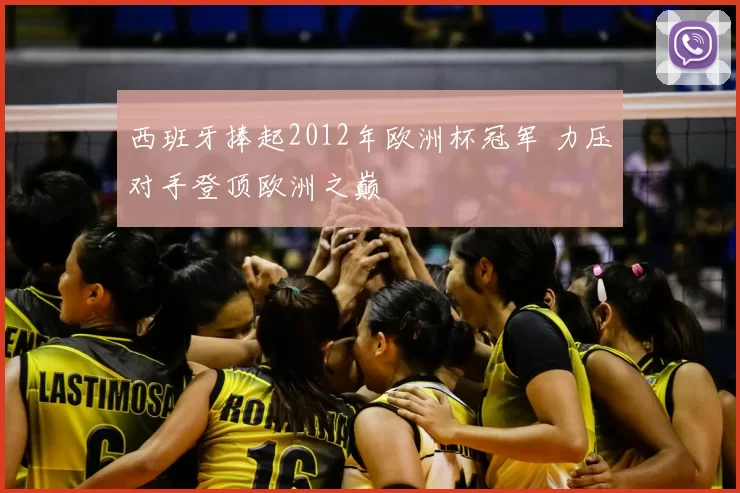 西班牙捧起2012年欧洲杯冠军 力压对手登顶欧洲之巅