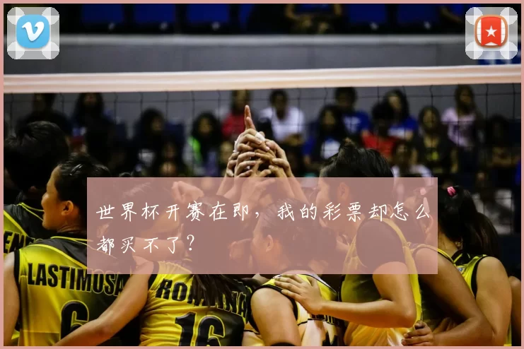 世界杯开赛在即,我的彩票却怎么都买不了?