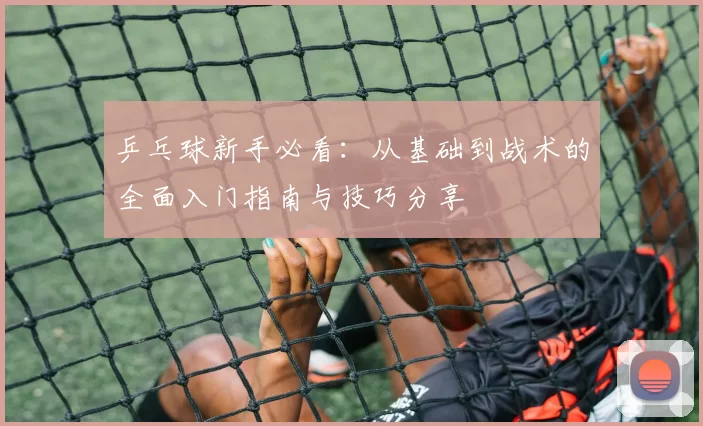 乒乓球新手必看:从基础到战术的全面入门指南与技巧分享