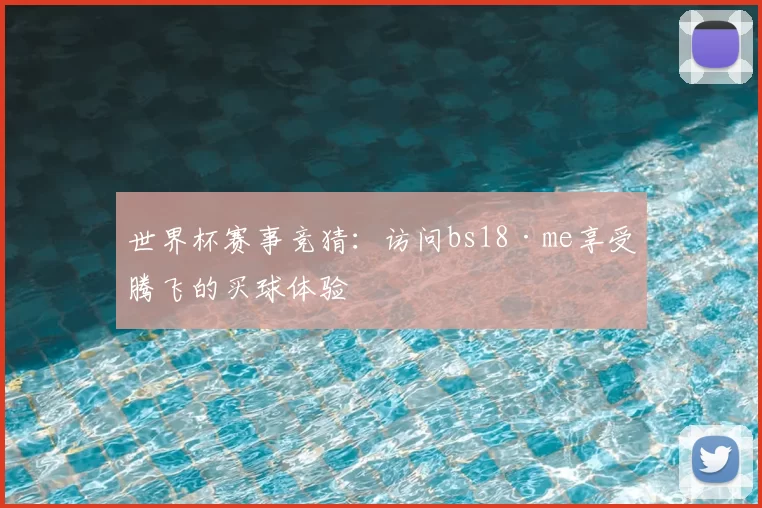 世界杯赛事竞猜：访问bs18·me享受腾飞的买球体验